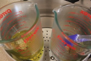 Ingredients for hand creme